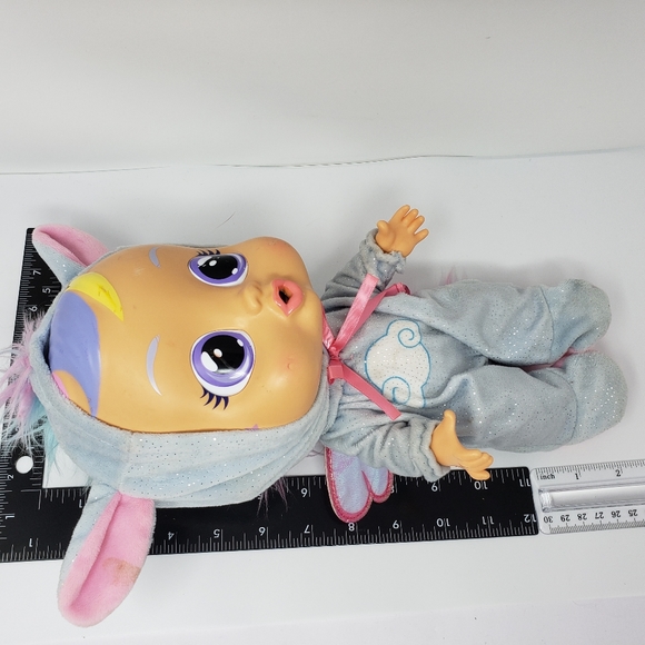 IMC Toys Cry Babies Dreamy Unicorn Baby Doll Cries Tears Pacifier Toy - Picture 17 of 17